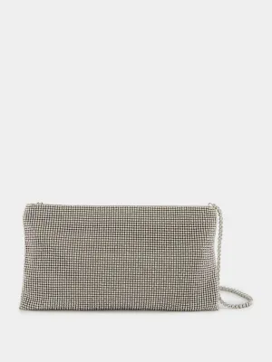 Your Best Friend La Petite Silver Crystal Bag
