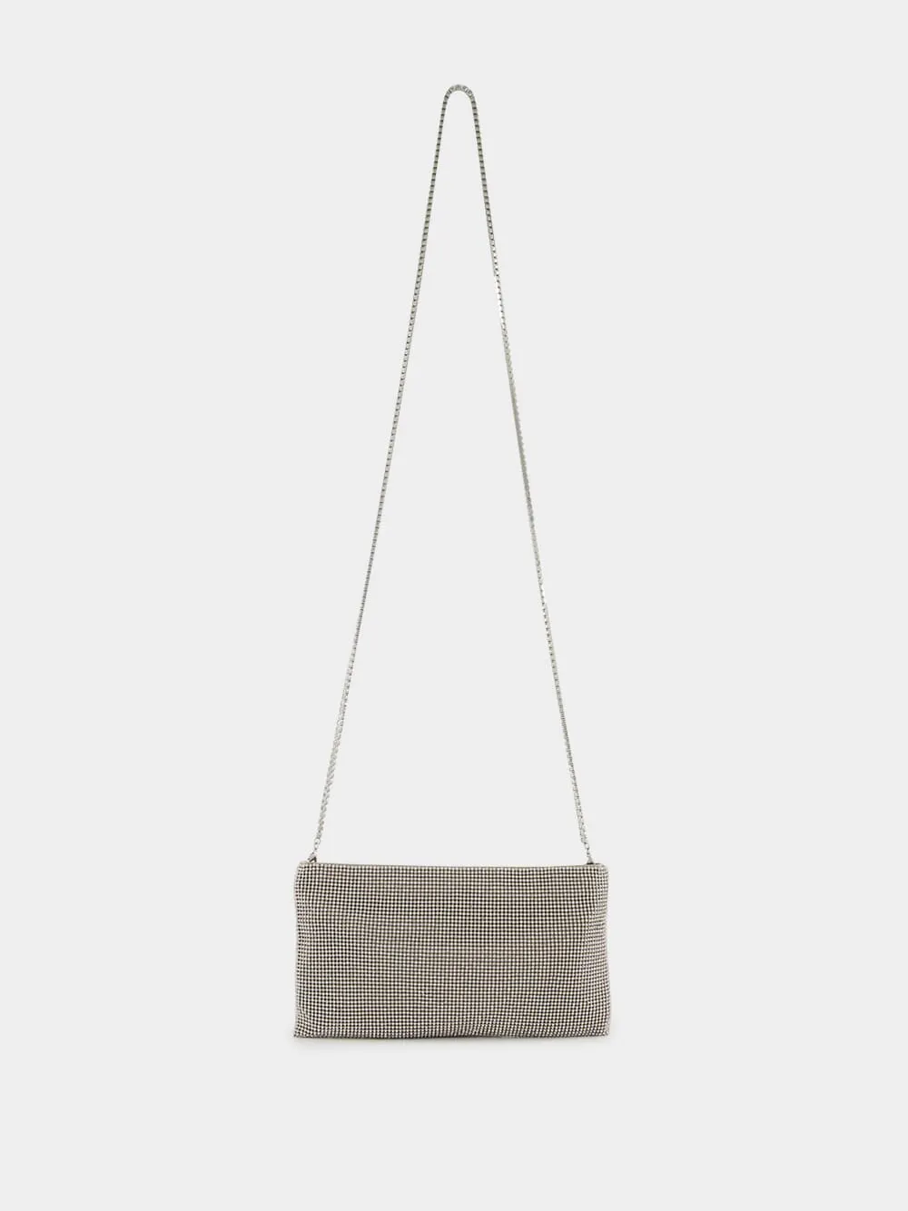 Your Best Friend La Petite Silver Crystal Bag