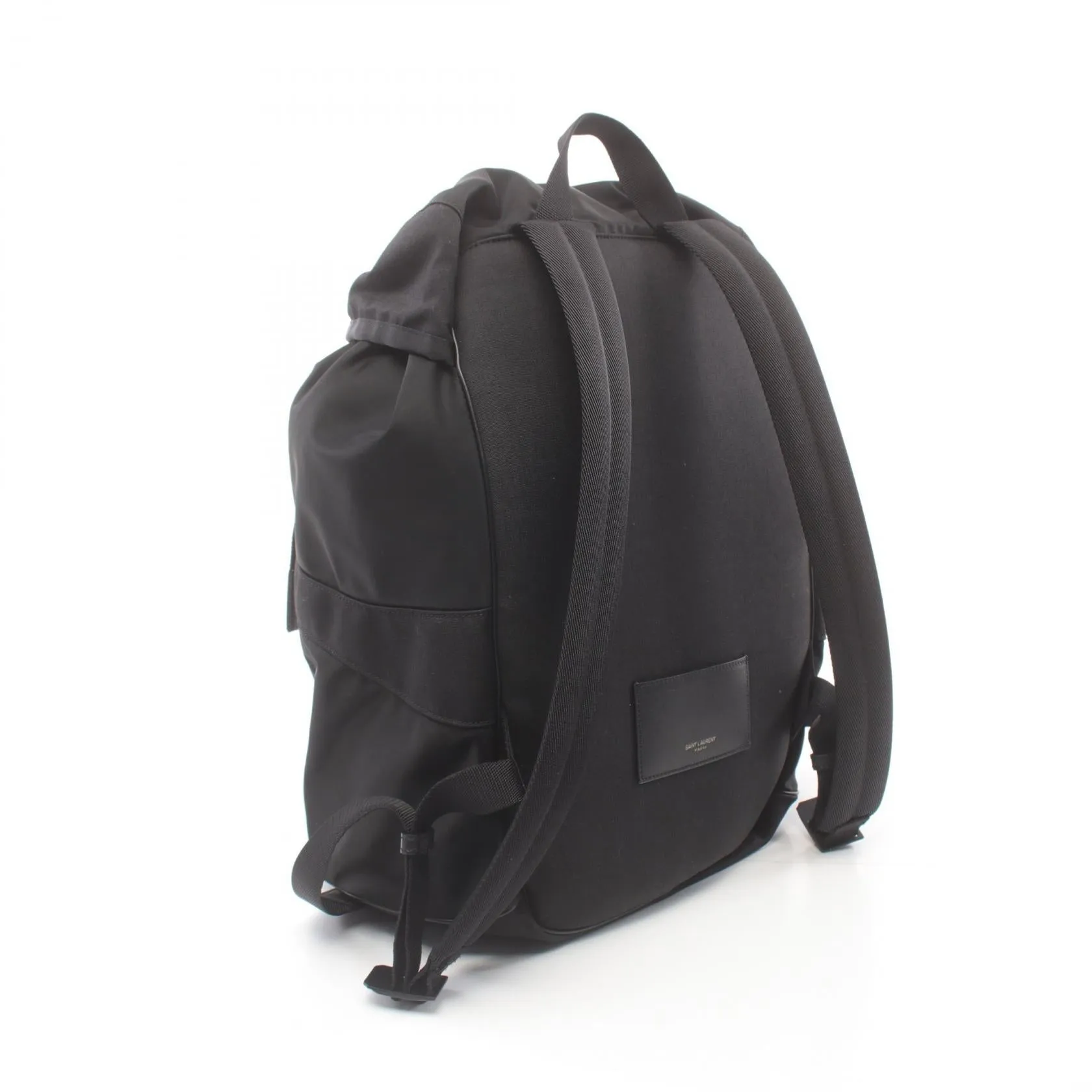 Yves Saint Laurent Nylon Leather Backpack
