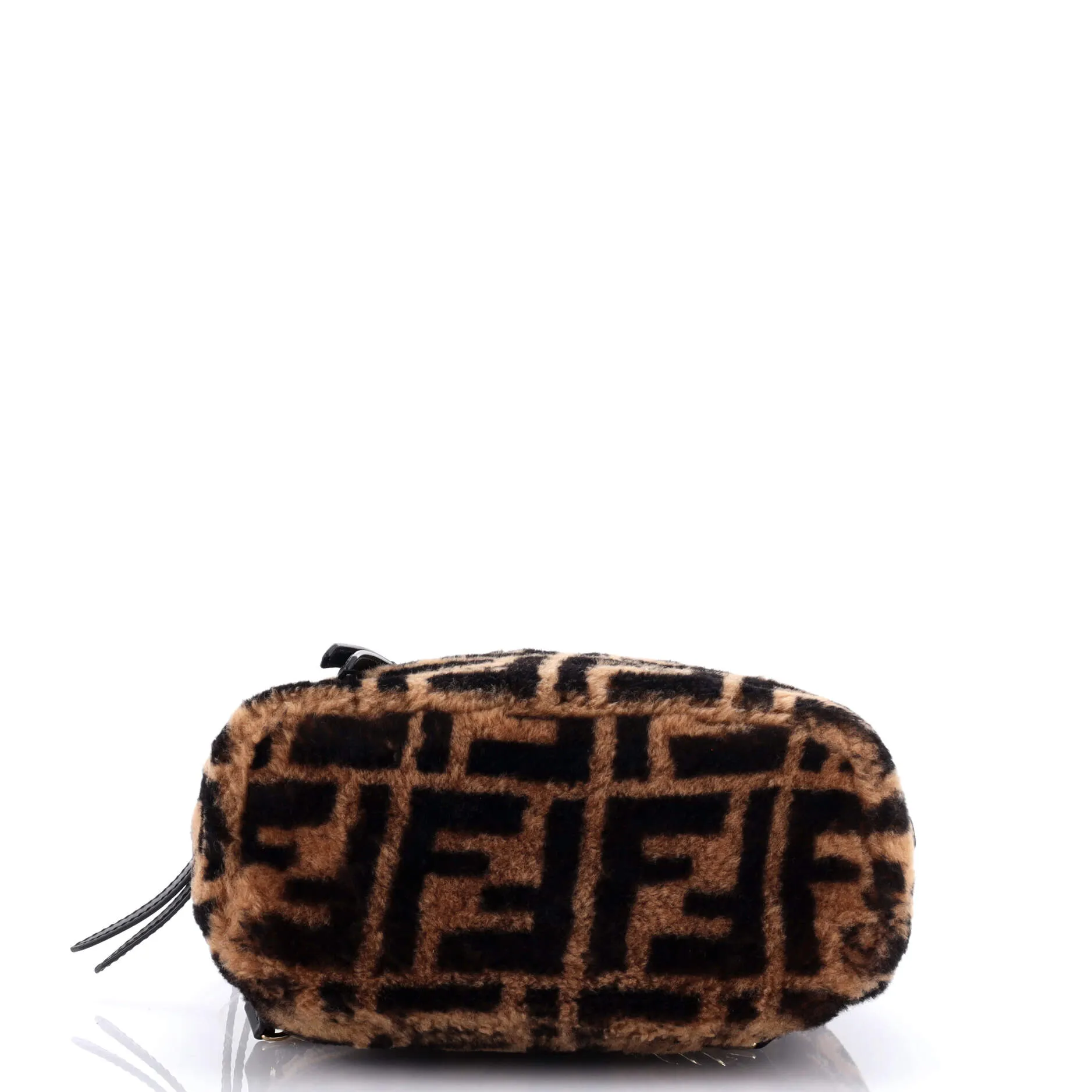 Zip Backpack Zucca Shearling Mini